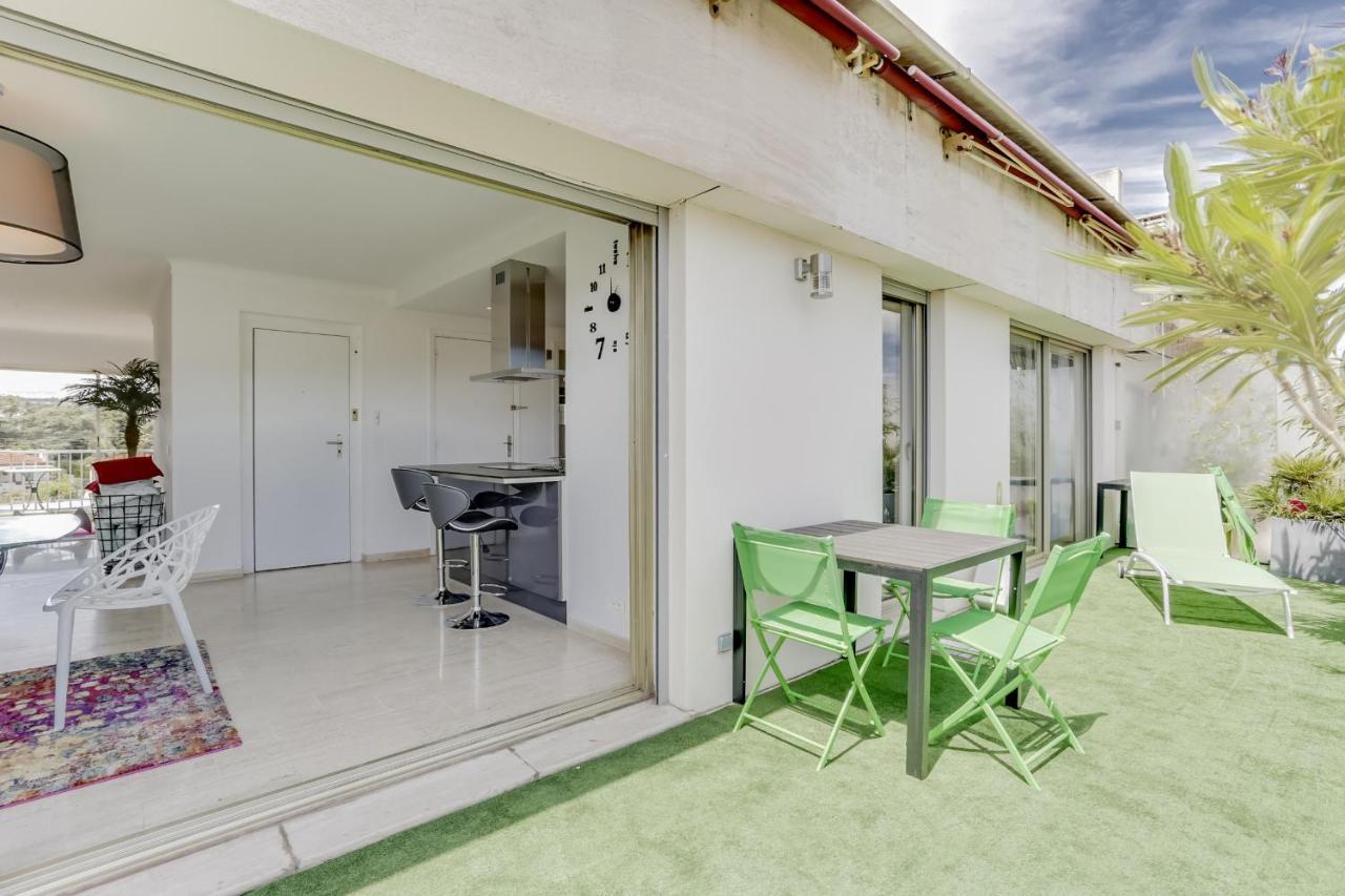Immogroom - Apartment With Terrace - Ac - Parking Cannes Dış mekan fotoğraf