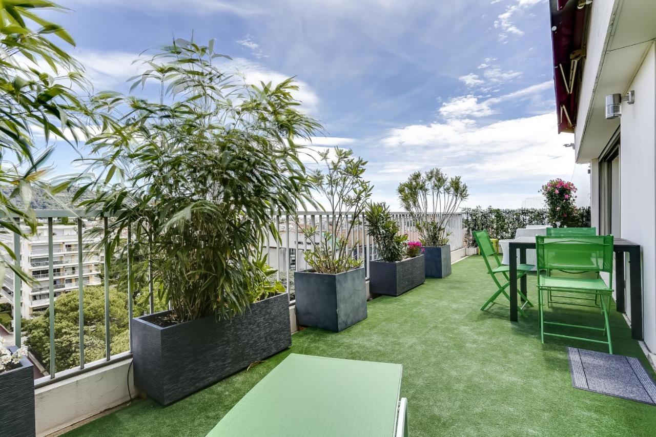 Immogroom - Apartment With Terrace - Ac - Parking Cannes Dış mekan fotoğraf