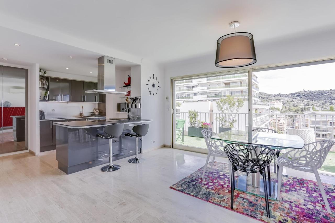 Immogroom - Apartment With Terrace - Ac - Parking Cannes Dış mekan fotoğraf